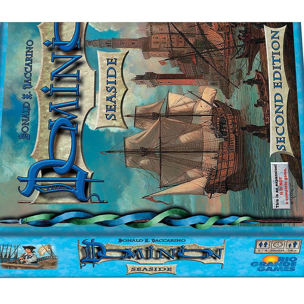 Dominion: Sizeeaside 2nd Edition Expansion - Board Game, Rio Grande Games, Ages 14+, 2-4 Players