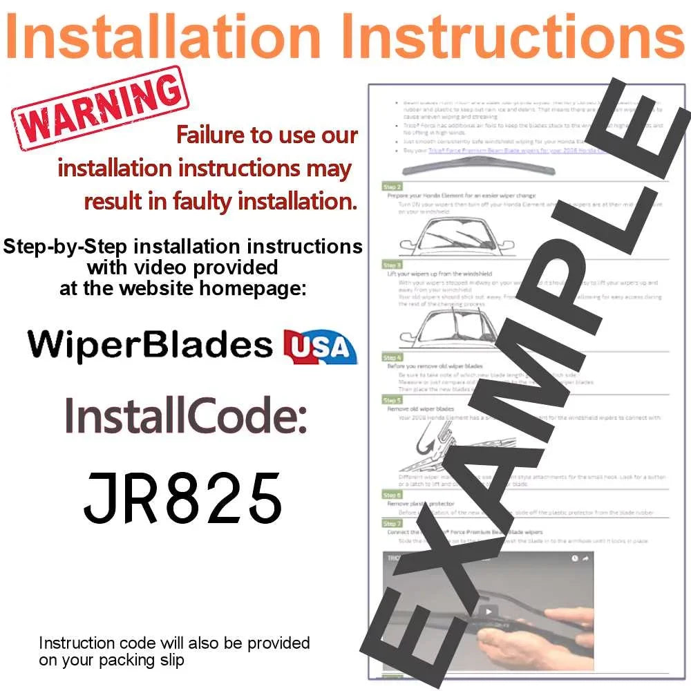 2018 Audi A3 Sizeportback e-tron Performance Beam Wipers (Sizeet of 2)