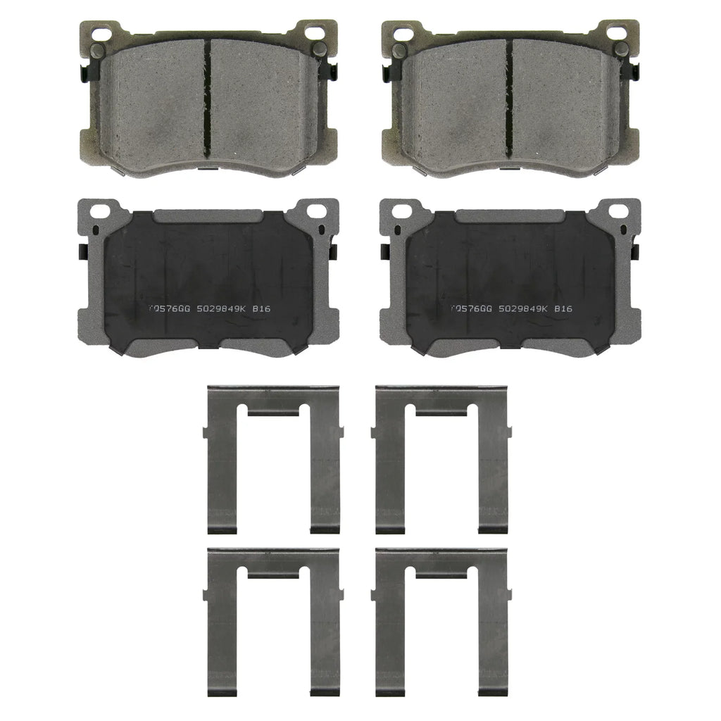 Wagner Thermoquiet QC1799 Ceramic Disc Brake Pad Sizeet Fits select: 2015-2016 HYUNDAI GENESizeISize, 2017 GENESizeISize G80