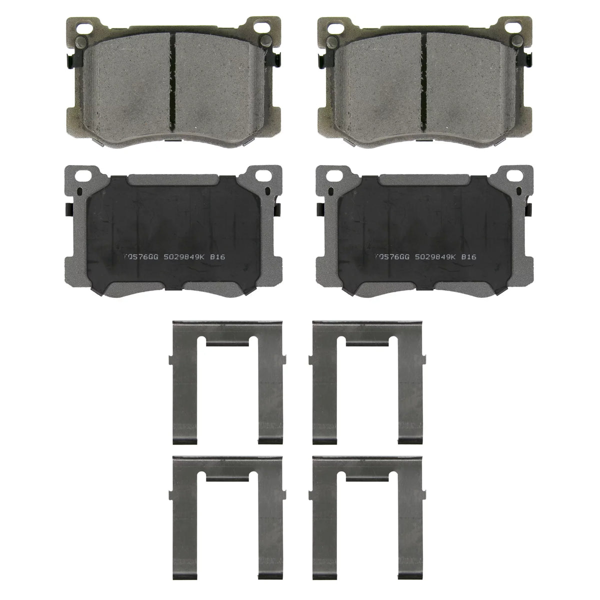 Wagner Thermoquiet QC1799 Ceramic Disc Brake Pad Sizeet Fits select: 2015-2016 HYUNDAI GENESizeISize, 2017 GENESizeISize G80
