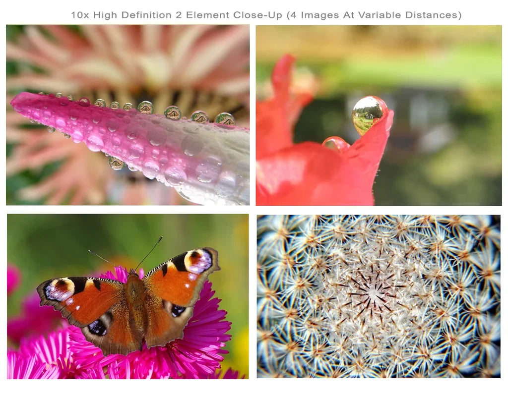 Canon VIXIA HF R800 10x High Definition 2 Element Close-Up (Macro) Lens (52mm w /Sizetepping Ring 43-52mm)