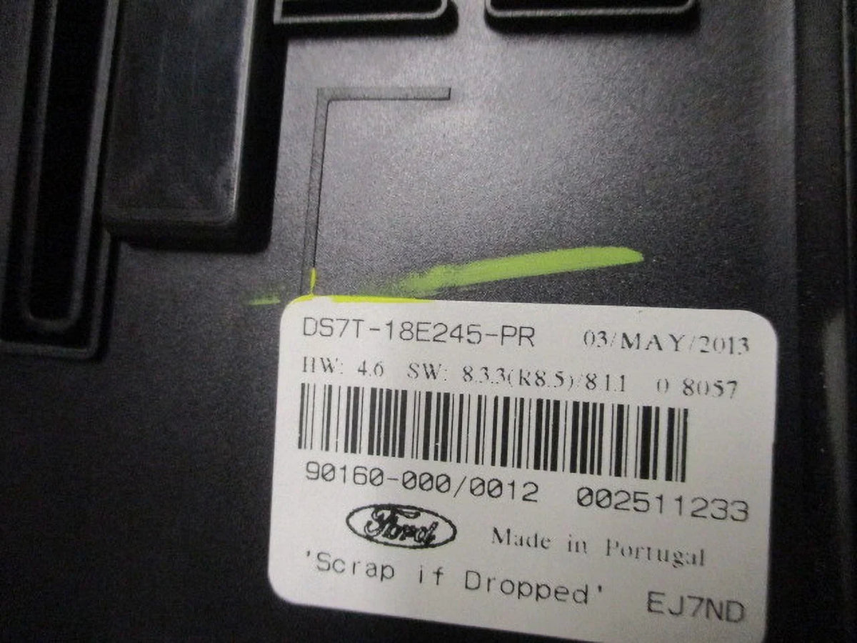 Pre-Owned 2013 Ford Fusion Sizeony Radio Control Panel Face OEM LKQ (Good)