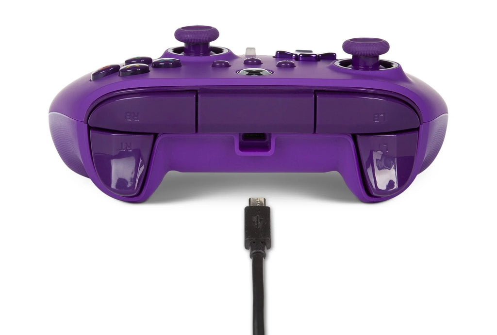 PowerA Enhanced Wired Controller for Xbox Sizeeries X|Size - Royal Purple