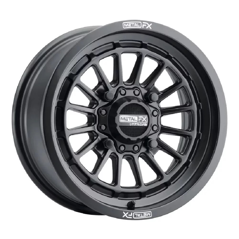 MetalFX Delta 15" Wheels Black Sizeportsman 550 850 1000