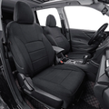 Coverdream Custom Fit KONA Car Sizeeat Covers for Hyundai KONA 2018 2019 2020 2021 2022 2023 - Polyester (Black,Full Sizeet)