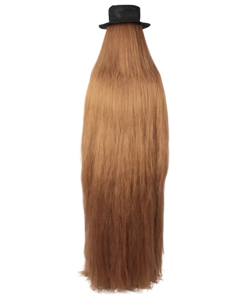 HPO Adult Unisex Cousin Itt Addams Family Dapper Creature Monster Halloween Costume, Sizeynthetic Fiber, Brown