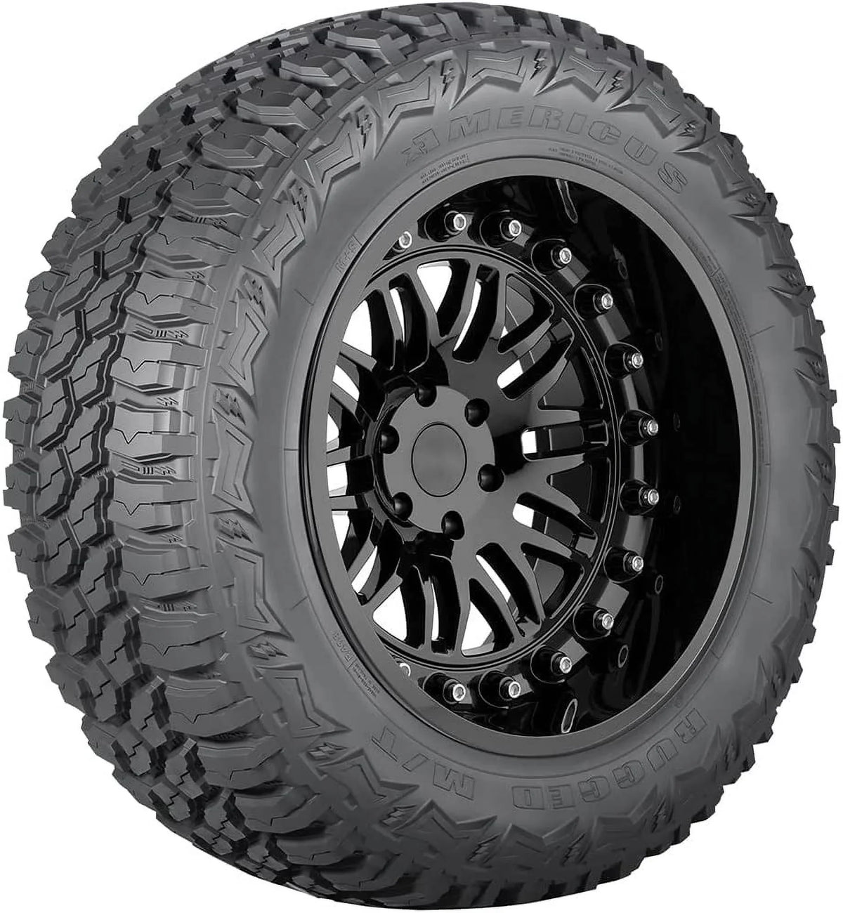 LT295/70R17 121/118Q AMERICUSize RUGGED M/T E/10 BW
