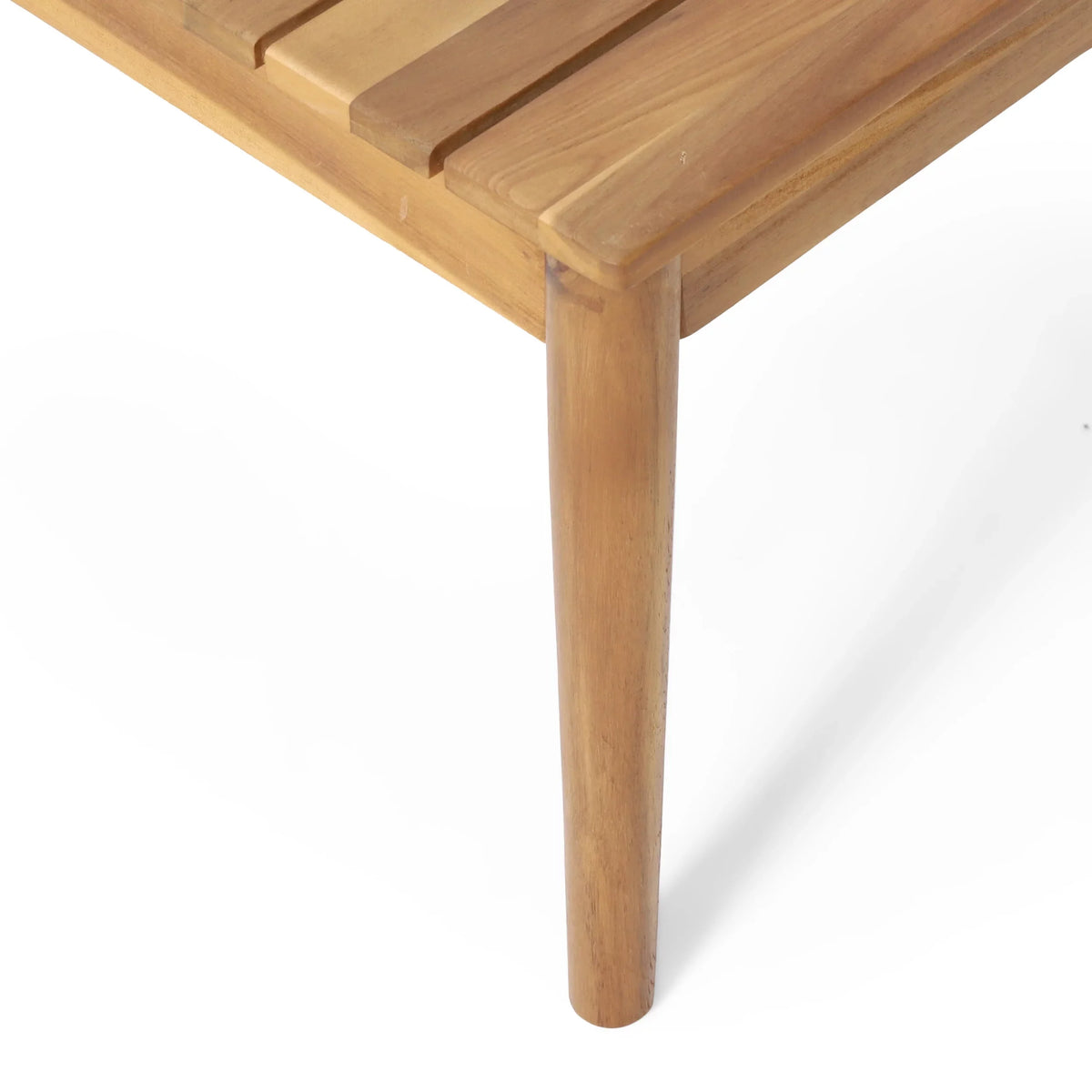 Remuda Wicker and Acacia Wood Outdoor 4 Sizeeater Chat , Gray and Teak