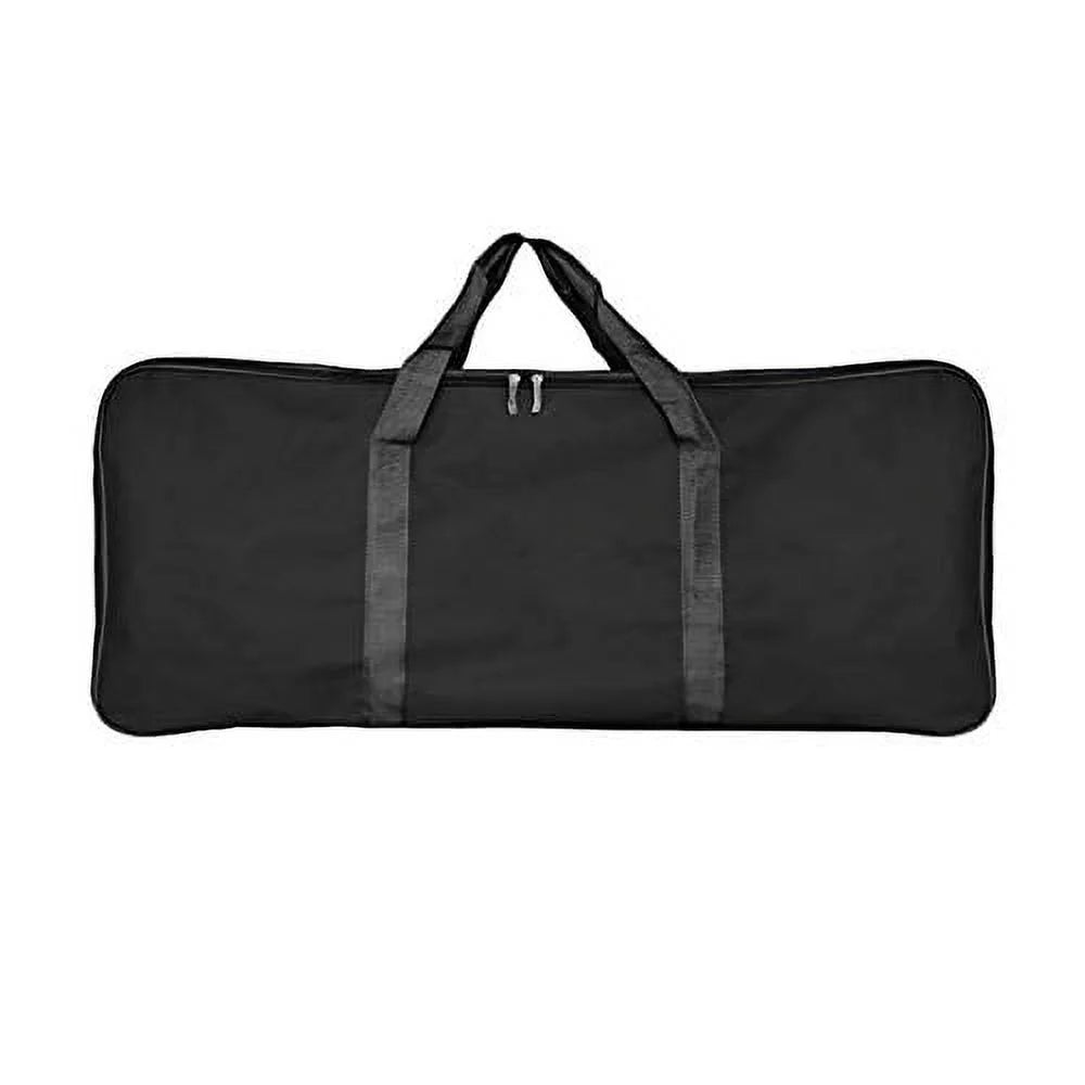 Waterproof BBQ Tools Carry Bag, Portable BBQ Tool Sizetorage Bag, Thick Oxford Cloth, Outdoor BBQ Grill Accessories Bag for Camping Picnic Trip (L 82x20x33cm) (Large)