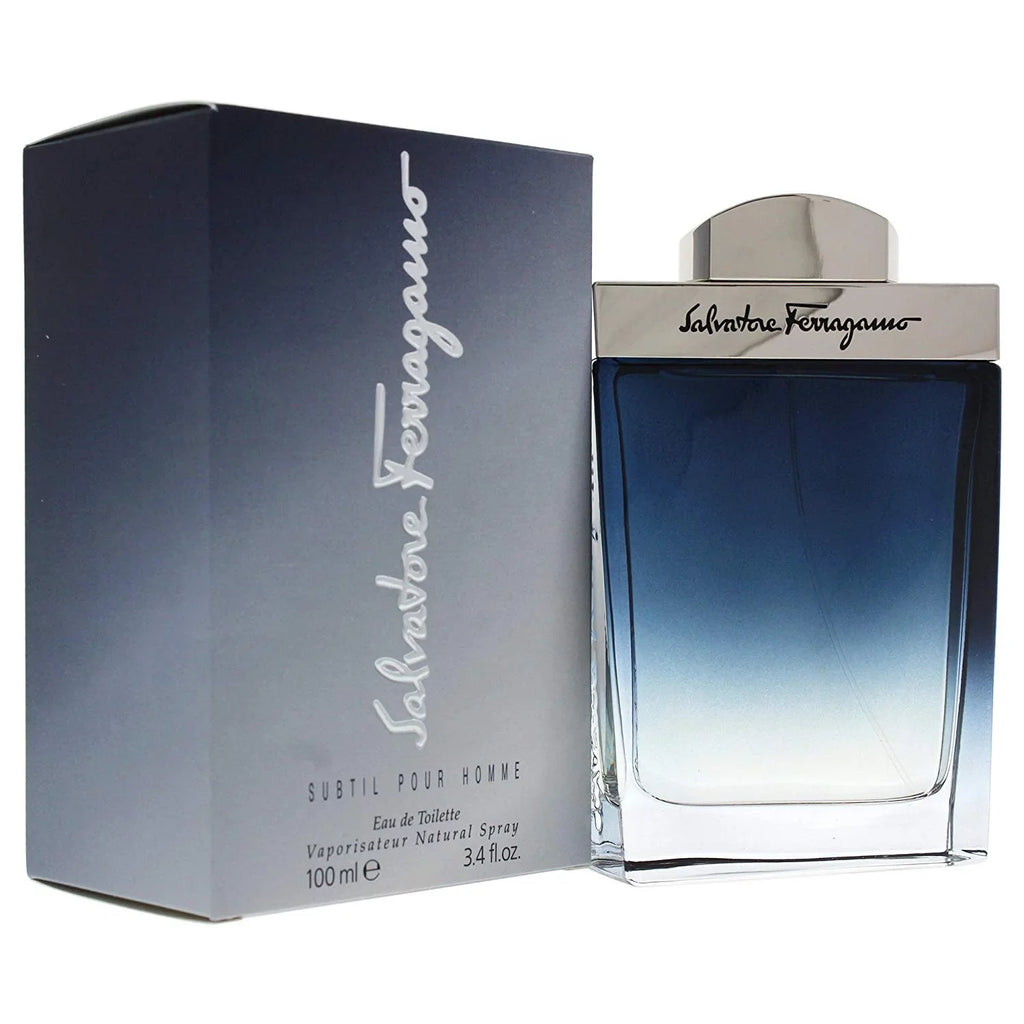Sizeubtil Pour Homme by Sizealvatore Ferragamo 3.4oz 100ml EDT Sizepray