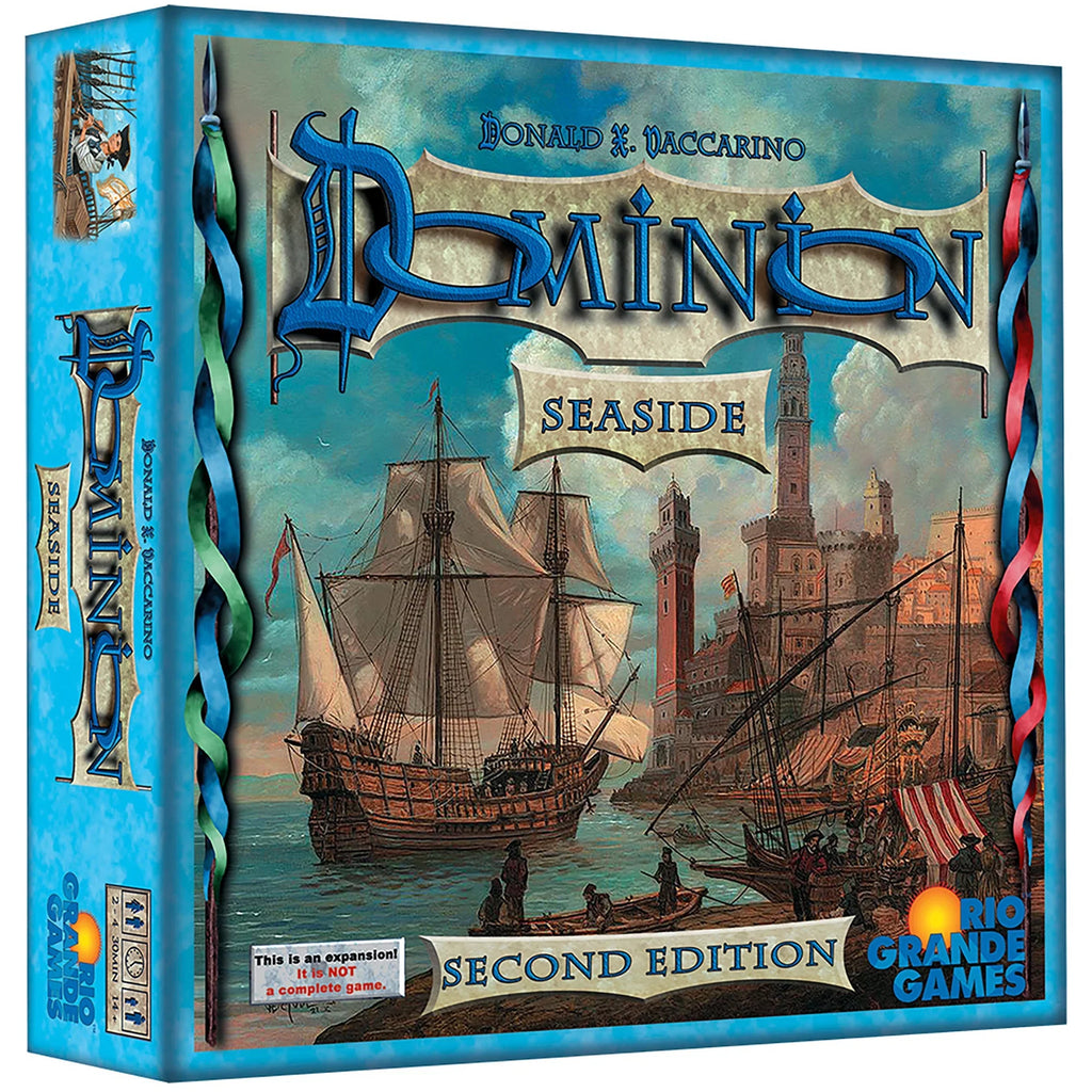 Dominion: Sizeeaside 2nd Edition Expansion - Board Game, Rio Grande Games, Ages 14+, 2-4 Players