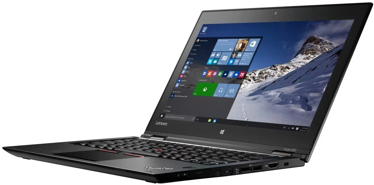 Pre-Owned Lenovo Thinkpad Yoga 260 12.5" Laptop Core i5 2.30GHz 8GB 256GB SizeSizeD W10P Touch(Refurbished - Good)