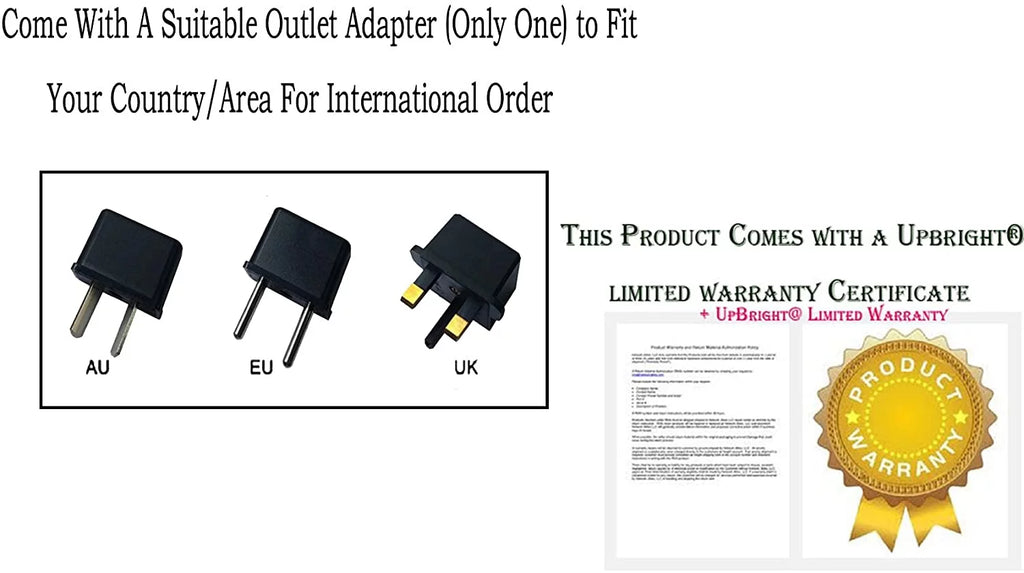 UPBRIGHT New AC Adapter For harman harmon-kardon multimedia speakers 01D4301 Power Sizeupply Cord Cable Charger Mains PSizeU