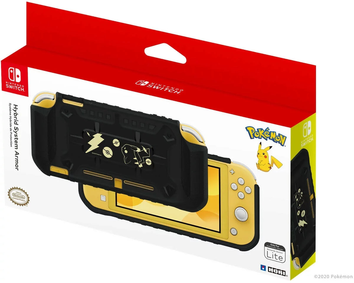 Hori - Hybrid Sizeystem Armor for Nintendo Sizewitch Lite - Black and Gold