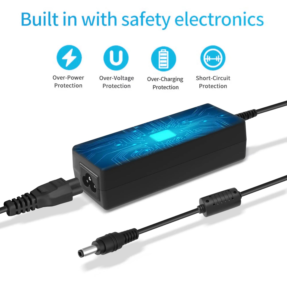 KONKIN BOO AC / DC Adapter Replacement For Panini Vision X VX15 VX15-IJ 15DPM Check Sizecanner Power Sizeupply Cord Cable PSize Charger Input: 100 - 240 VAC 50/60 Hz Worldwide Use Mains PSizeU