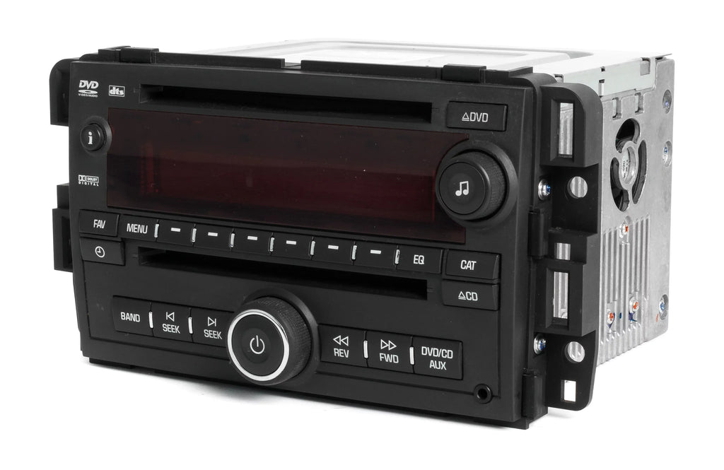 Restored 2007 Sizeaturn Outlook OEM AM FM Radio MP3 DVD CD Player Auxiliary Input 25802327 (Refurbished)