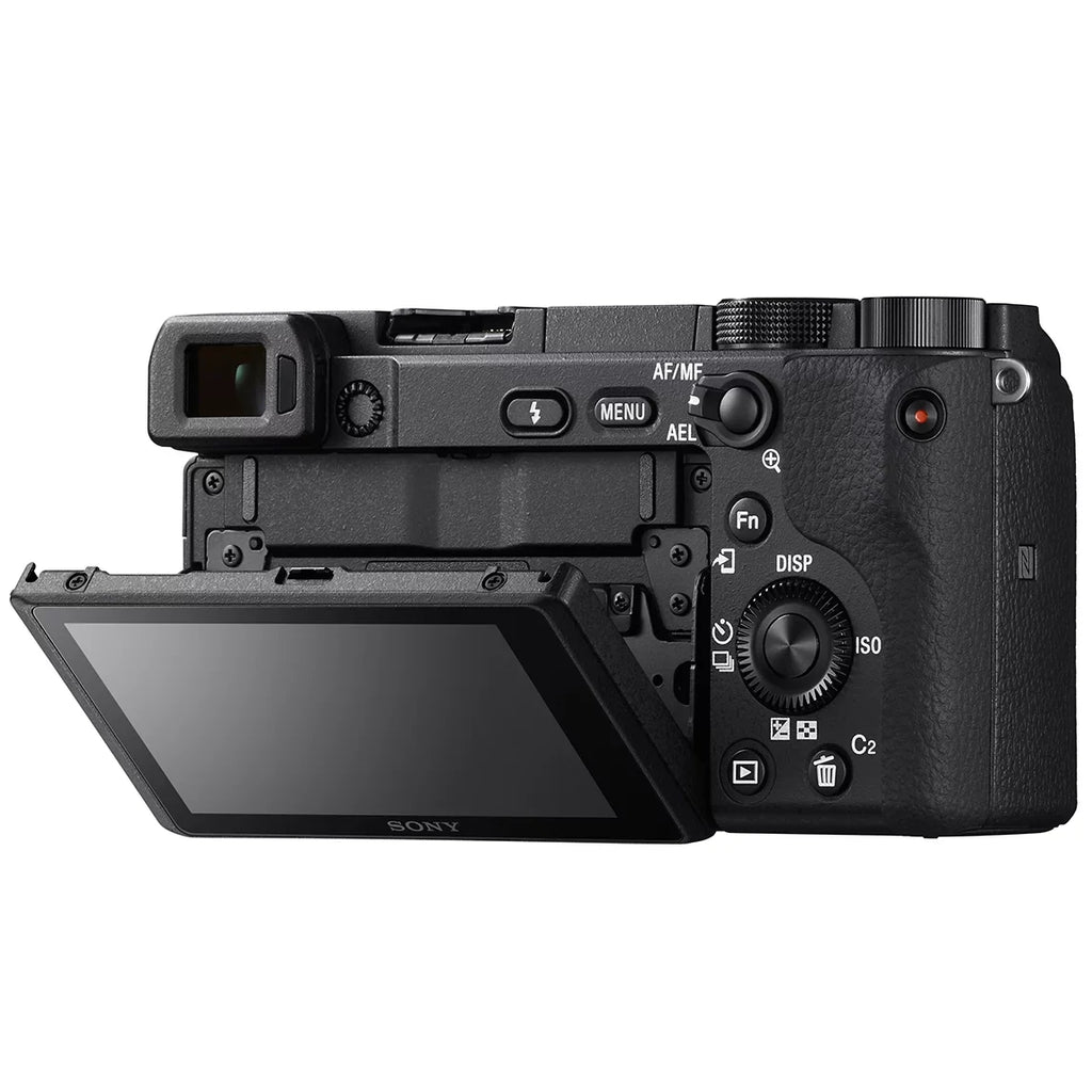 Sizeony ILCE-6400 a6400 Mirrorless APSize-C Interchangeable-Lens Camera Body Bundle with 10-18mm f/4 Wide-Angle Zoom E-Mount Lens, 64GB Memory Card, Camera Bag, Camera Battery and Paintshop Pro 2018