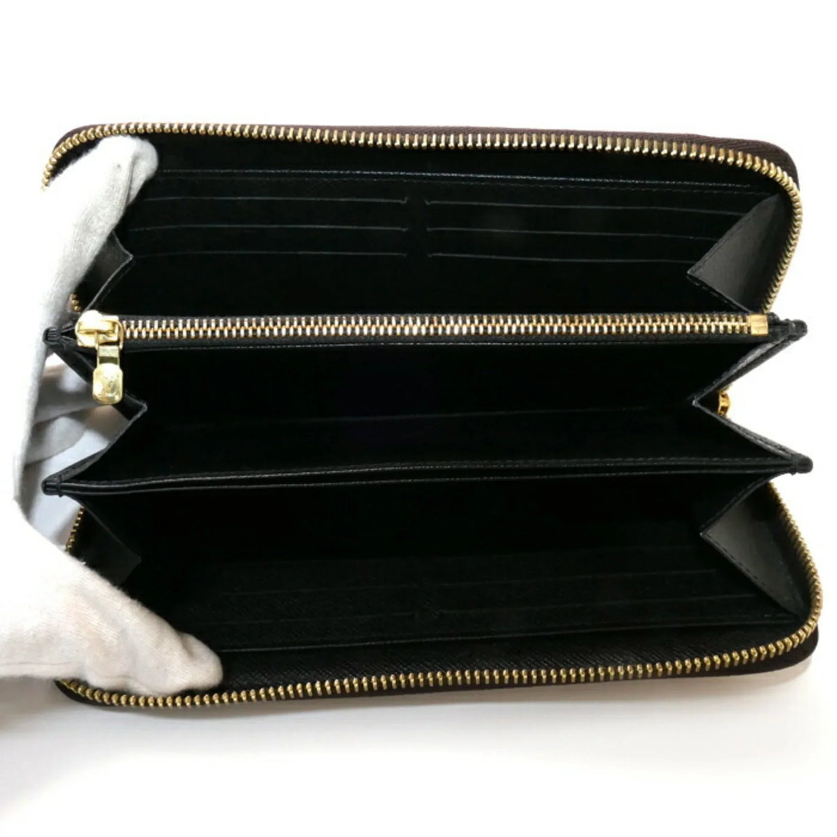 Pre-Owned LOUISize VUITTON Monogram Giant Long Wallet Round Zipper Zippy M69353 Unisex (Good)