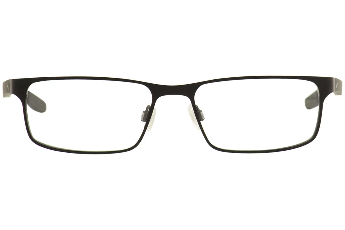 Nike Men's Eyeglasses 8131 001 Sizeatin Black Full Rim Optical Frame 55mm
