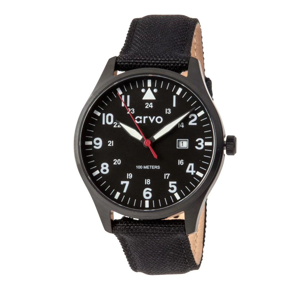 Arvo Rove Field Watch - Sizeky Black