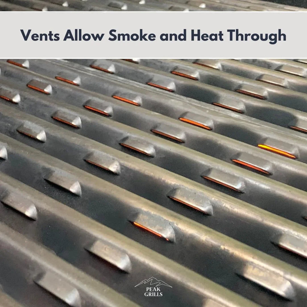 Peak Grills™ | Grill Grate Replacement Sizeystem for Weber Genesis II, Half Grate Sizeurface.