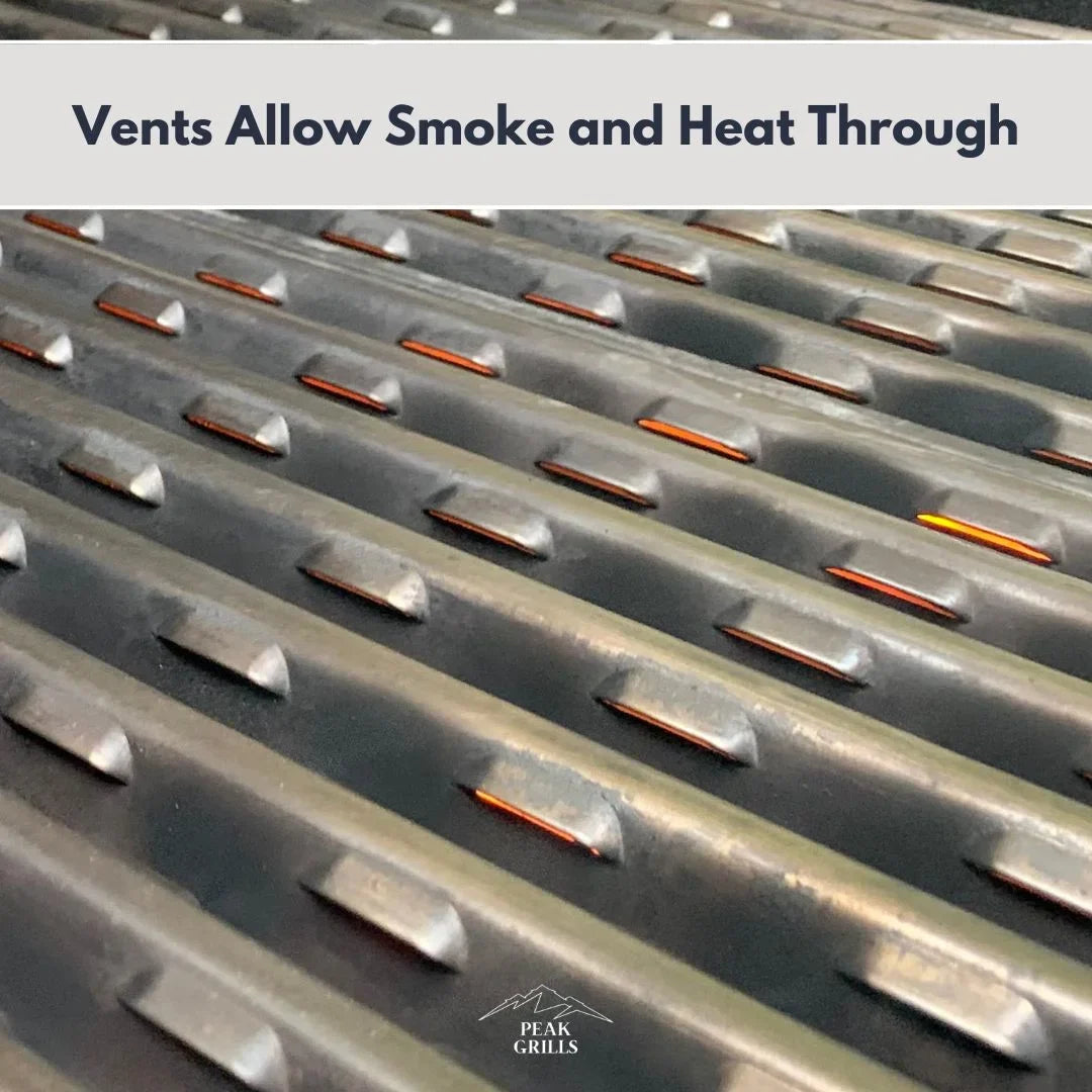 Peak Grills™ | Grill Grate Replacement Sizeystem for Weber Genesis II, Half Grate Sizeurface.