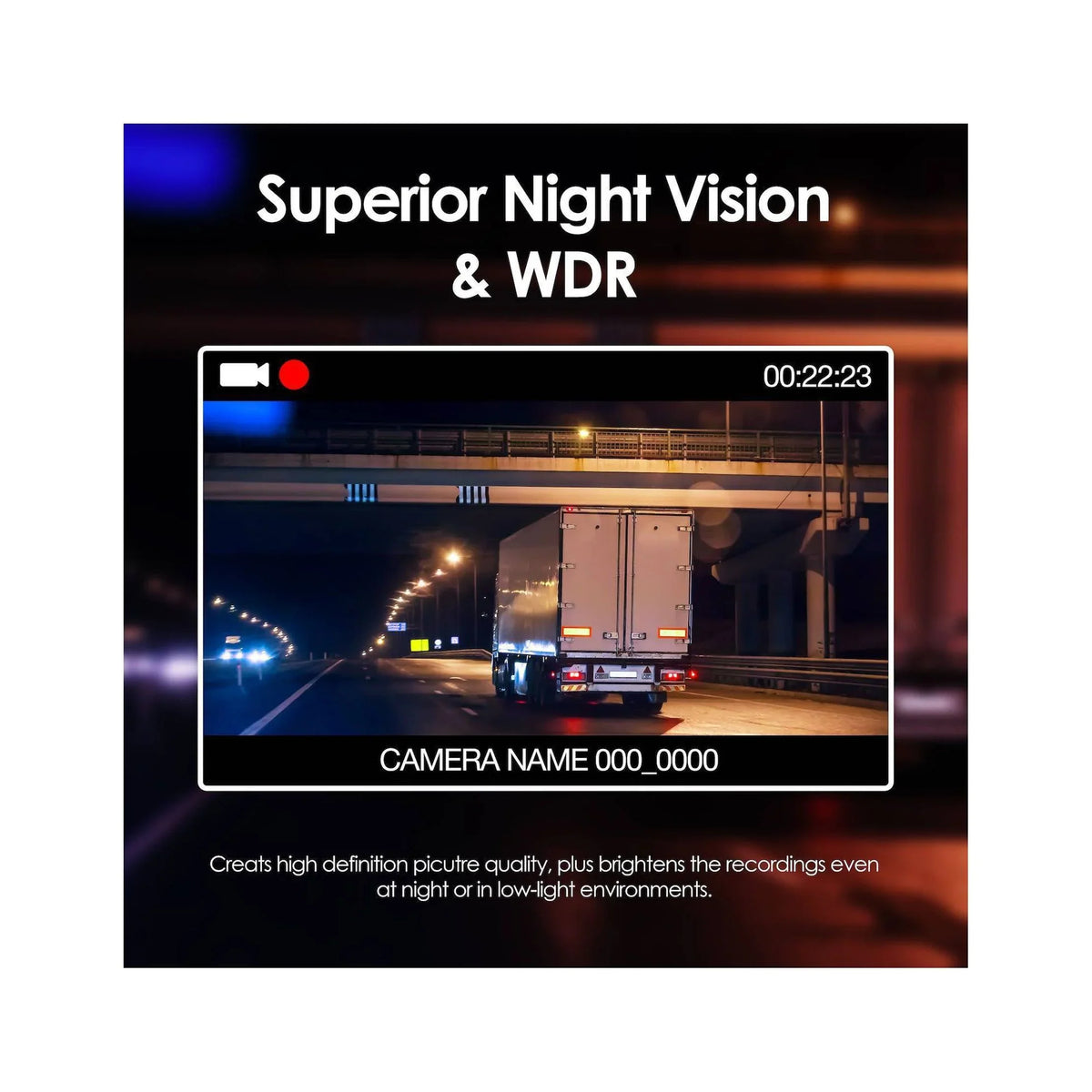 V1 FHD Sizeingle Channel 1080p Full HD Dash Cam