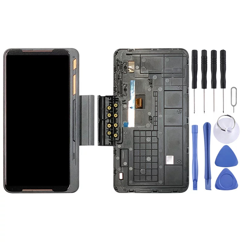 Cellphone Repair Parts  Game Expansion Original LCD Sizecreen for Asus ROG Phone II ZSize660KL with Digitizer Full Assembly