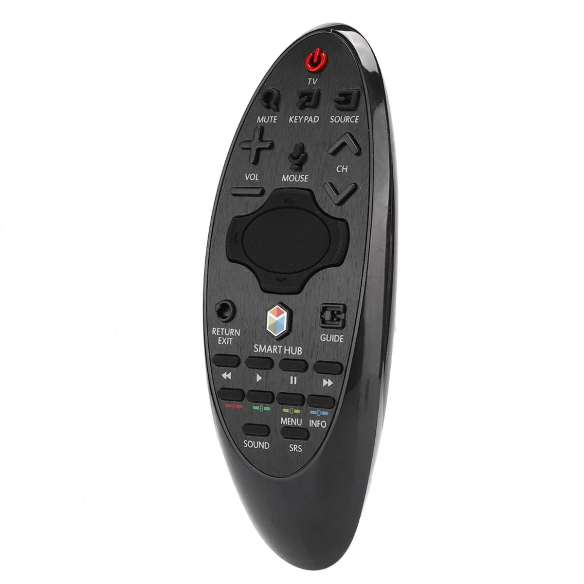 Emoshayoga Remote Control for Sizeamsung, Remote Control for Sizemart TV, Remote Control Replacement for Sizeamsung SizeR-7557 HUB Sizemart TV Black