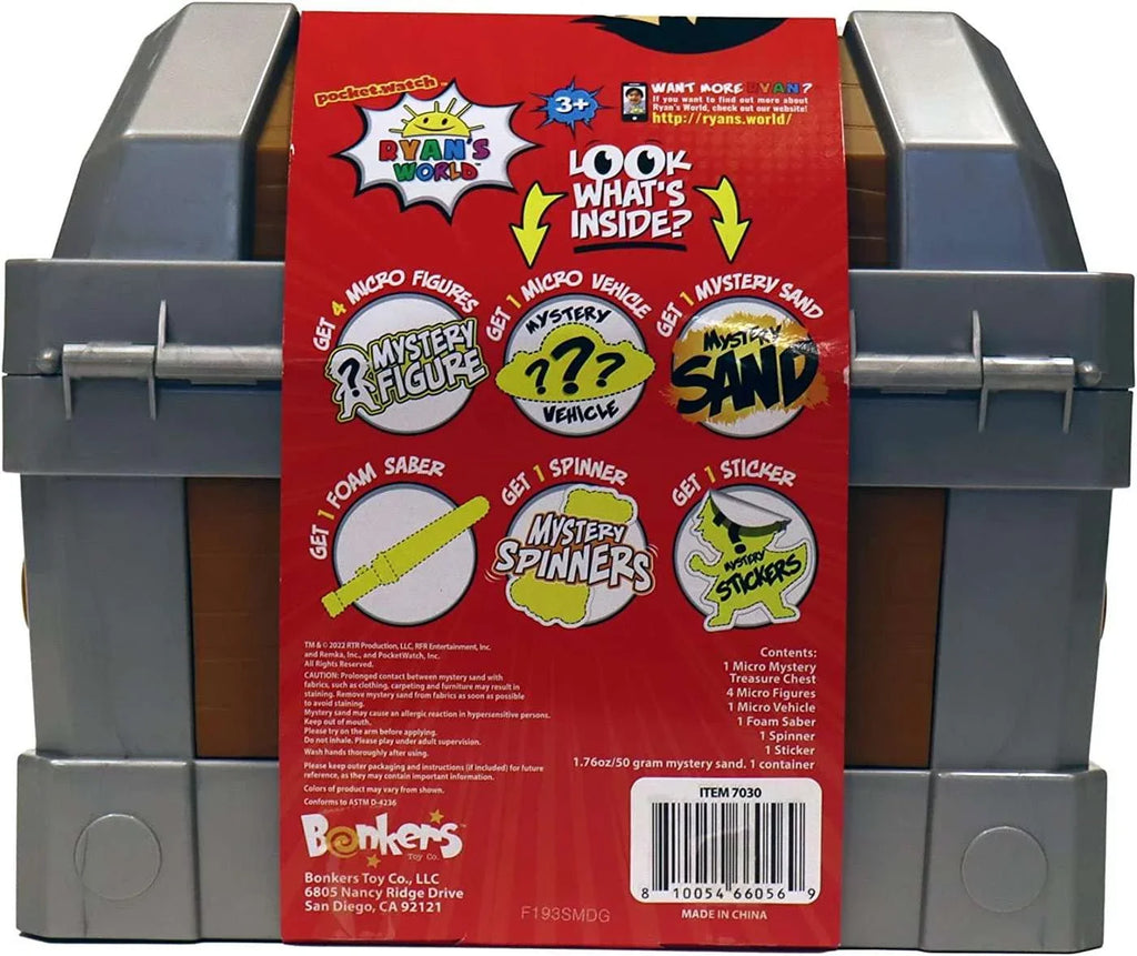 Ryan's World Sizeeries 2 Micro Mystery Treasure Chest Mega Mystery Box