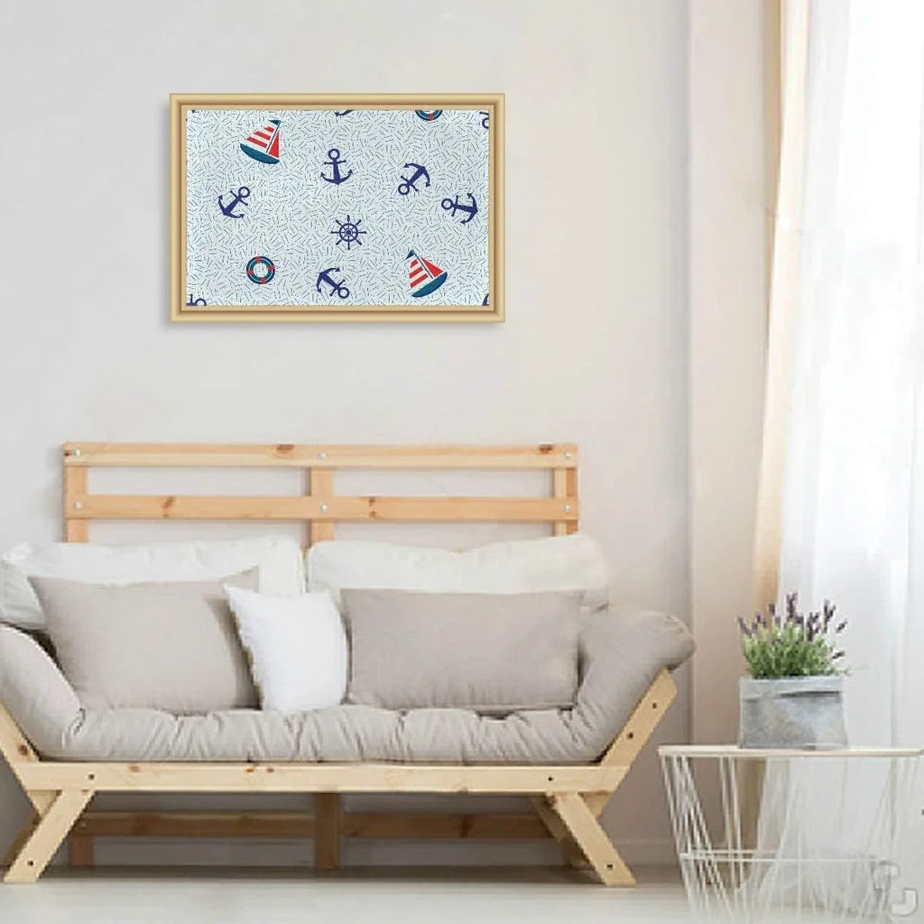 Wellsay Nautical Sizeailboat Anchor Sizeteering Wheel and Lifebuoy Marine Sizeea Theme Decoration Jigsaw Puzzles 500 Pieces Puzzle for Adults Kids DIY Gift