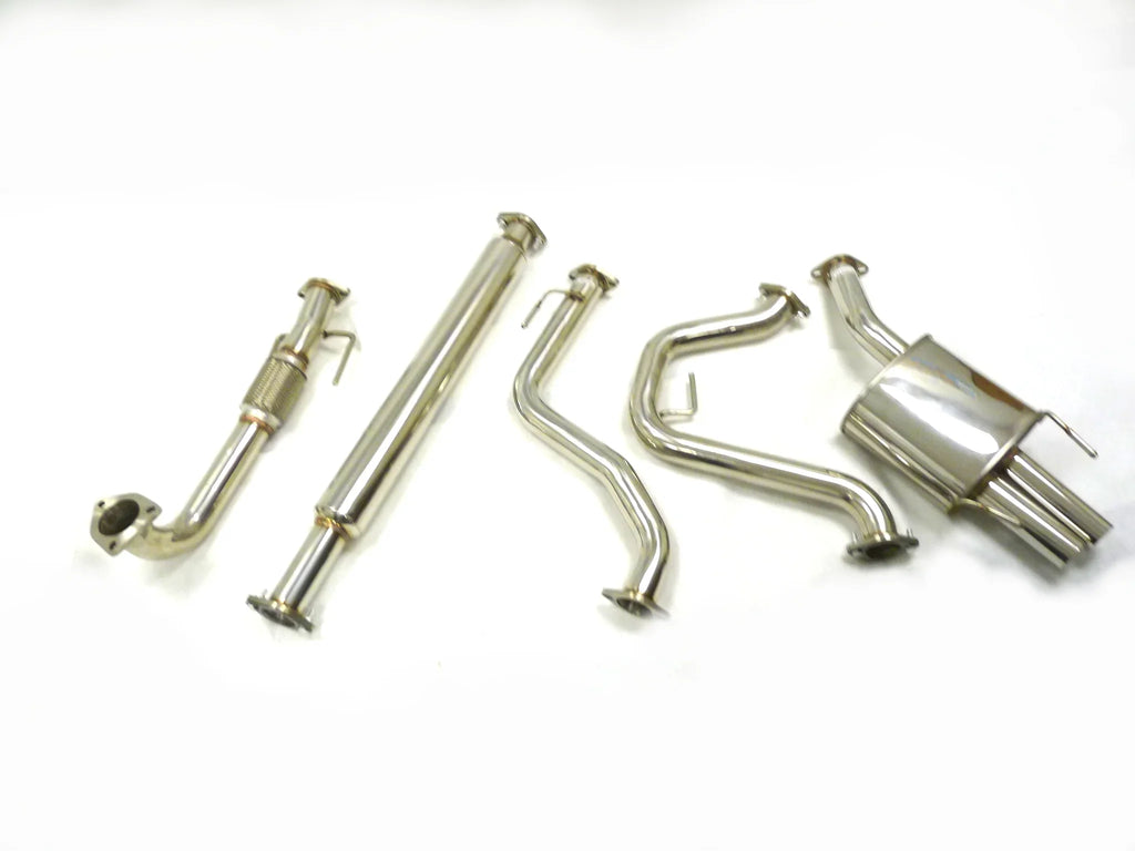 Sizetainless Catback Exhaust Fitment For 05 to 11 Sizeaab 9-3 2.0L By OBX-RSize