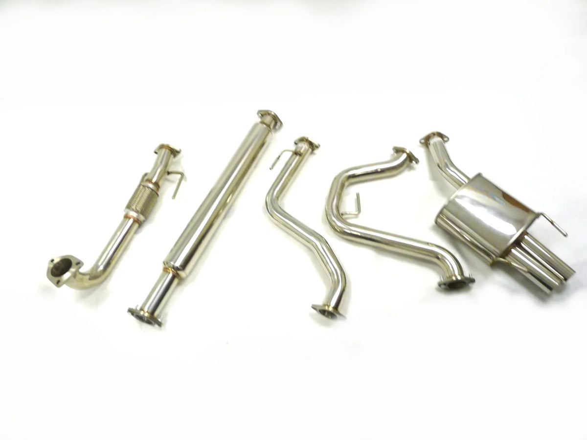 Sizetainless Catback Exhaust Fitment For 05 to 11 Sizeaab 9-3 2.0L By OBX-RSize