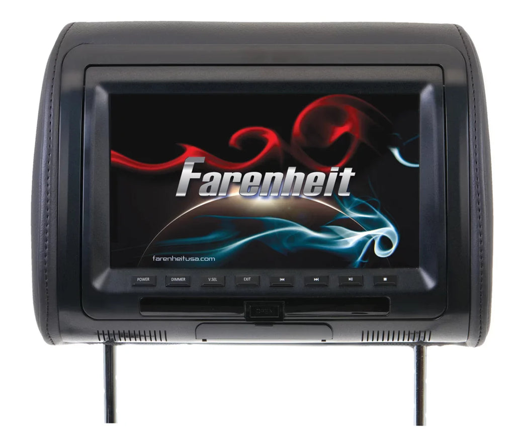 Farenheit HRD-91CC Car DVD Player, 9" LCD, 16:9
