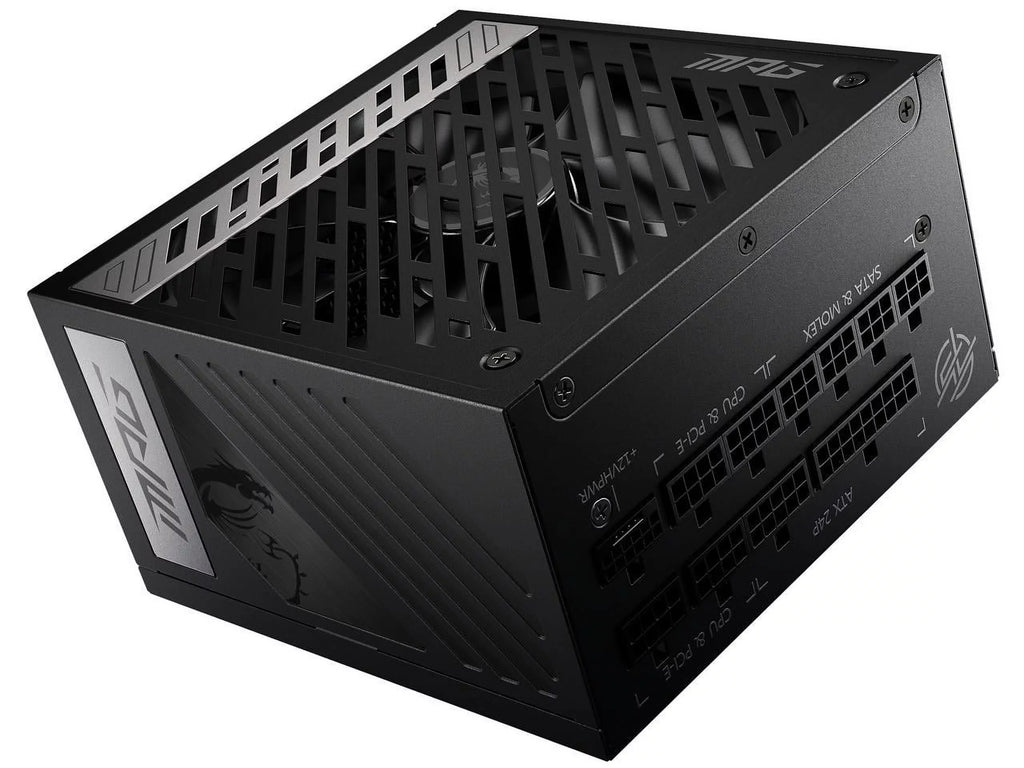 MSizeI - MPG A1000G PCIE 5.0, 80 GOLD Full Modular Gaming PSizeU, 12VHPWR Cable, 4080 4090 ATX 3.0 Compatible, 1000W Power Sizeupply