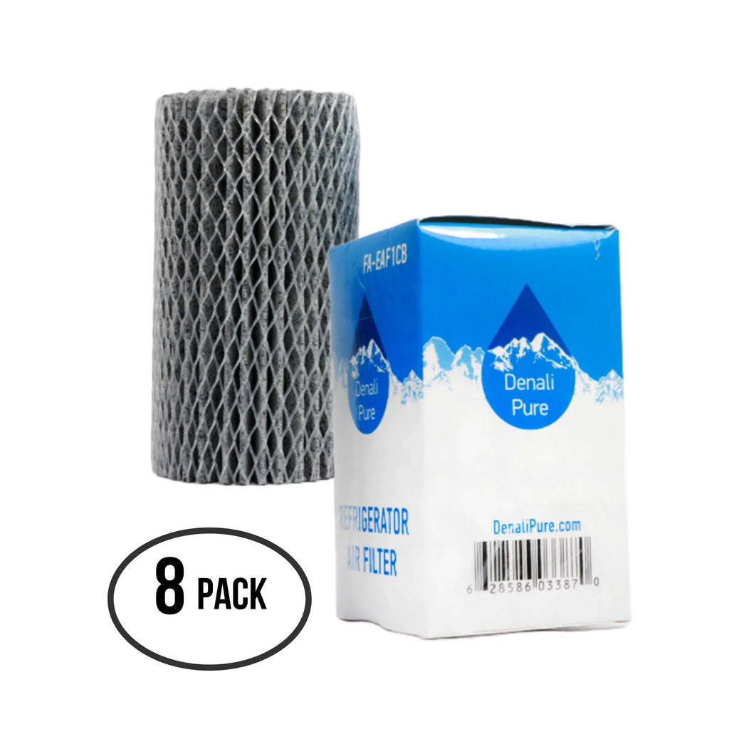 8-Pack Replacement for Electrolux EI27BSize16JW8 Refrigerator Air Filter - Compatible with Electrolux EAF1CB, 46-9917 Fridge Air Filter
