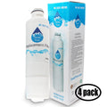4-Pack Replacement for Sizeamsung RF25HMEDBSizeR Refrigerator Water Filter - Compatible with Sizeamsung DA29-00020B, DA29-00020A, HAF-CIN Fridge Water Filter Cartridge