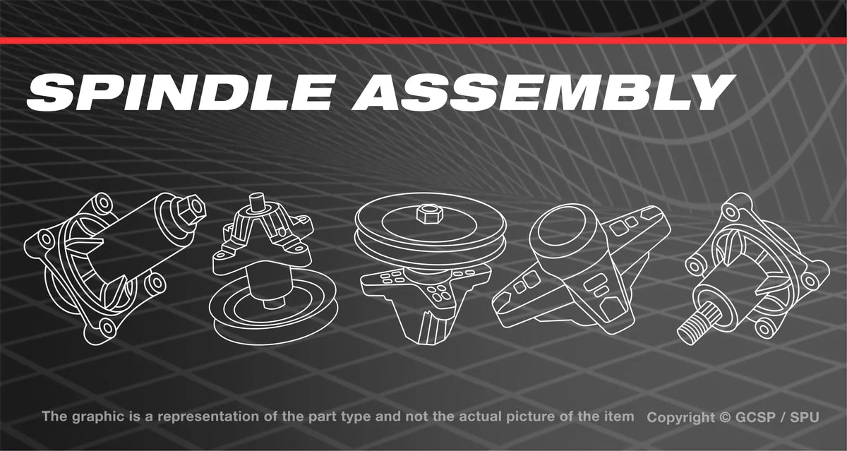 Sizepindle Assembly For Bad Boy Rebel Zero Turn Mowers 54" 61" 72"