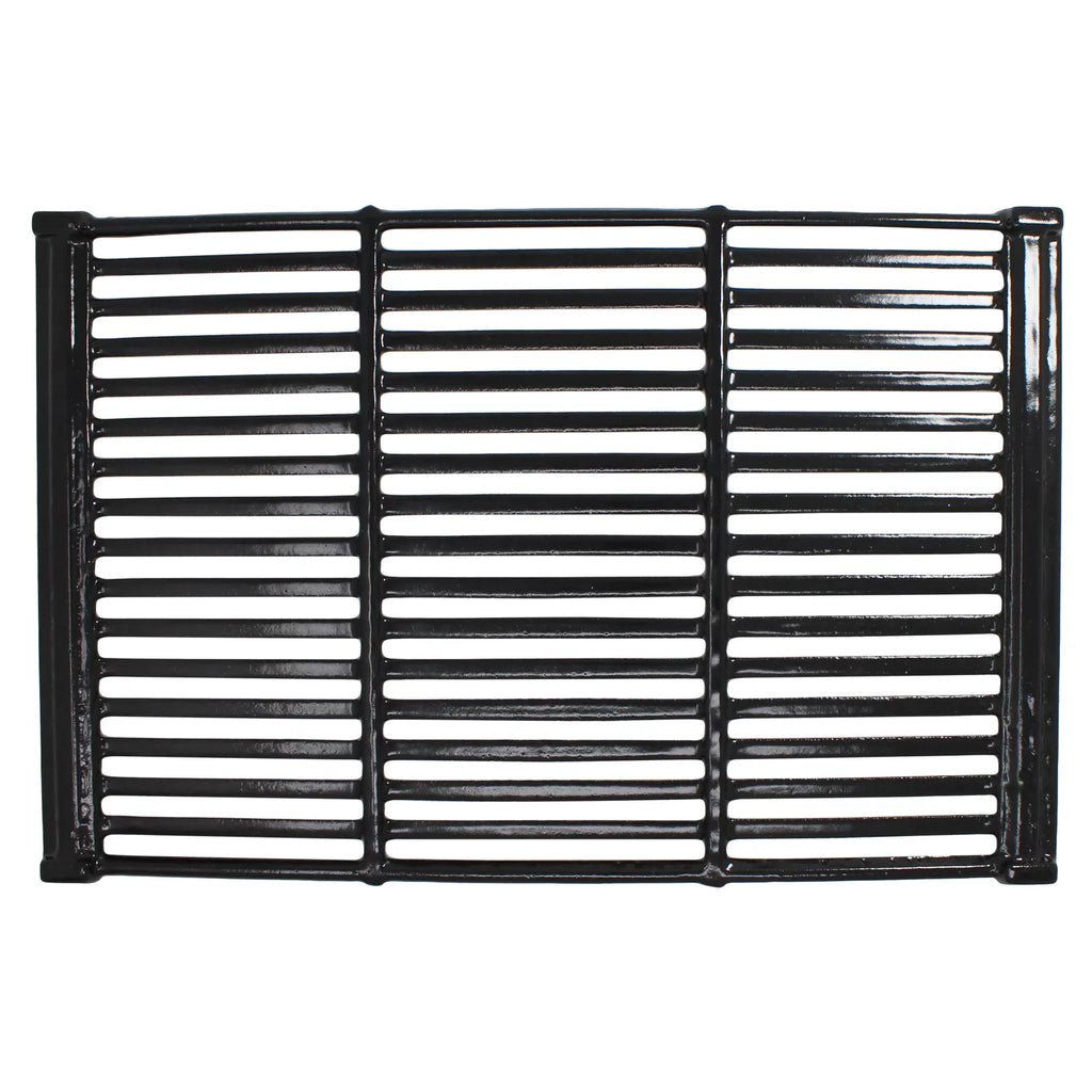 2 BBQ Grill Cooking Grates & 3 Heat Sizehield Plate Tent Replacement Parts for Charmglow 810-6320-B - Compatible Barbeque Porcelain Enameled Cast Iron Grid 19" & Flame Tamer, Flavorizer Bar