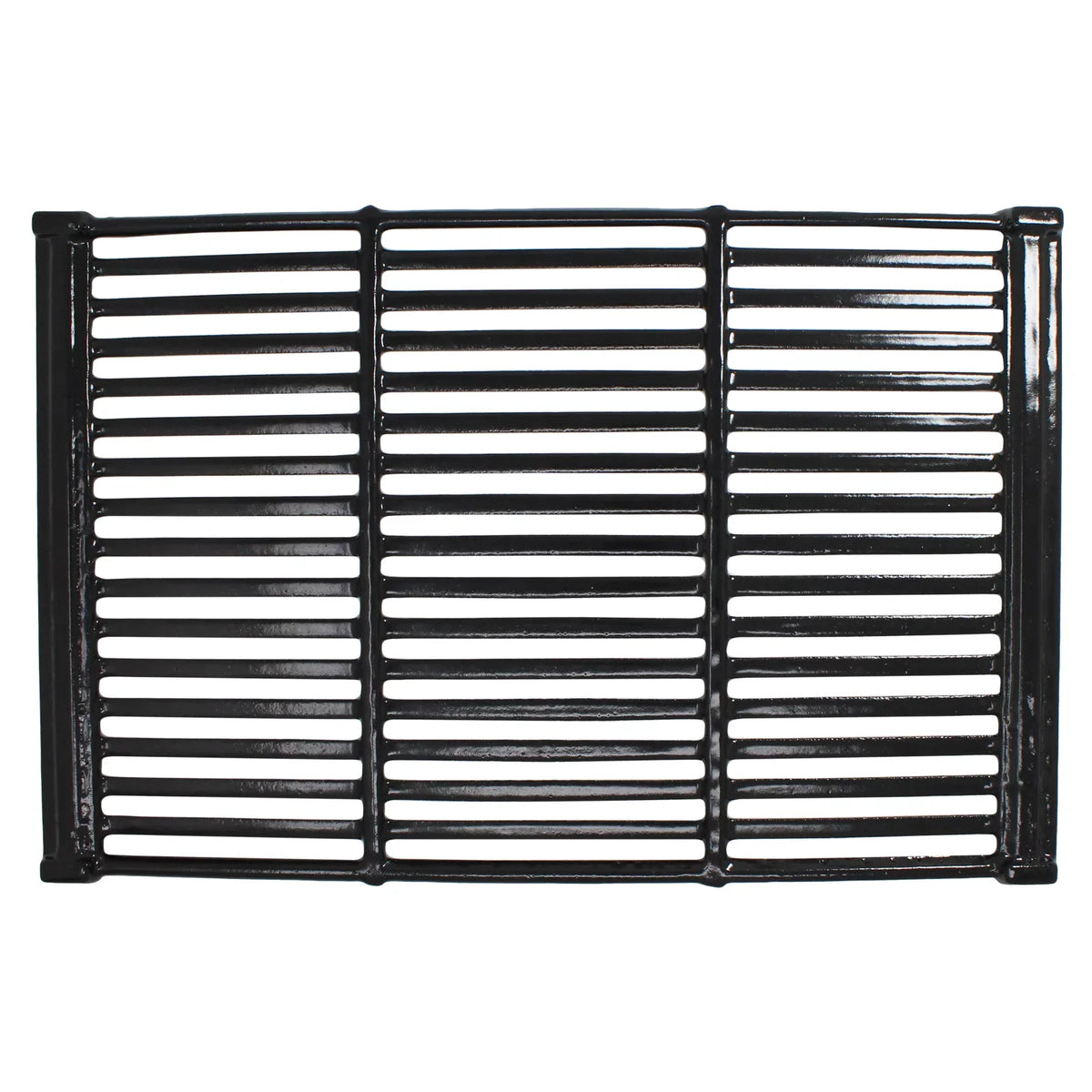 2 BBQ Grill Cooking Grates & 3 Heat Sizehield Plate Tent Replacement Parts for Charmglow 810-6320-B - Compatible Barbeque Porcelain Enameled Cast Iron Grid 19" & Flame Tamer, Flavorizer Bar