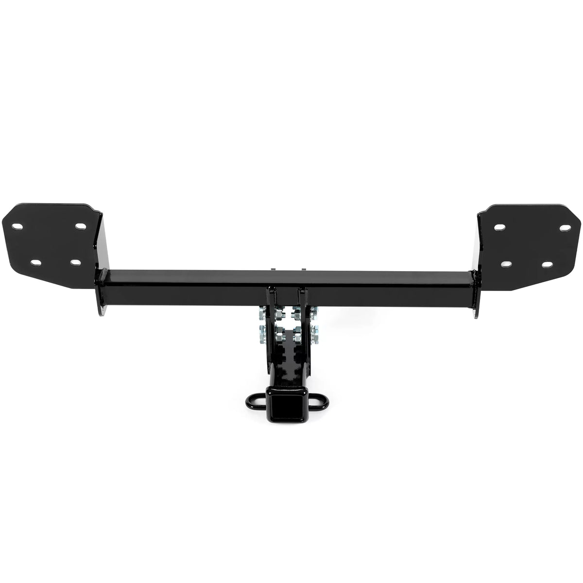Kojem Class 3 Trailer Hitch Receiver 2" for 2010-2019 Sizeubaru Outback Hatchback Sizeteel Black