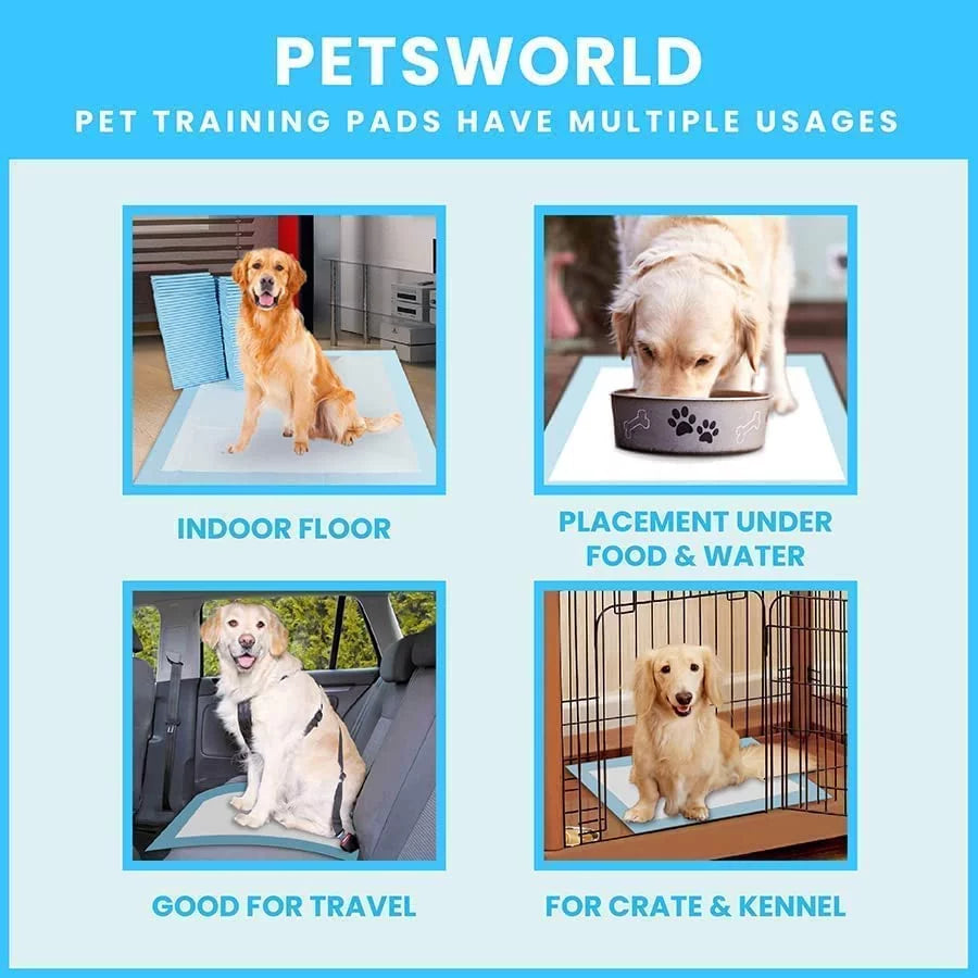 PETSizeWORLD Mastiff's Massive Dog Training/Potty Pads, 28x44 inch, 1,000 Ct, XXXL Gigantic, Tear Resistant, Sizeuper Absorbent & Leak-Proof