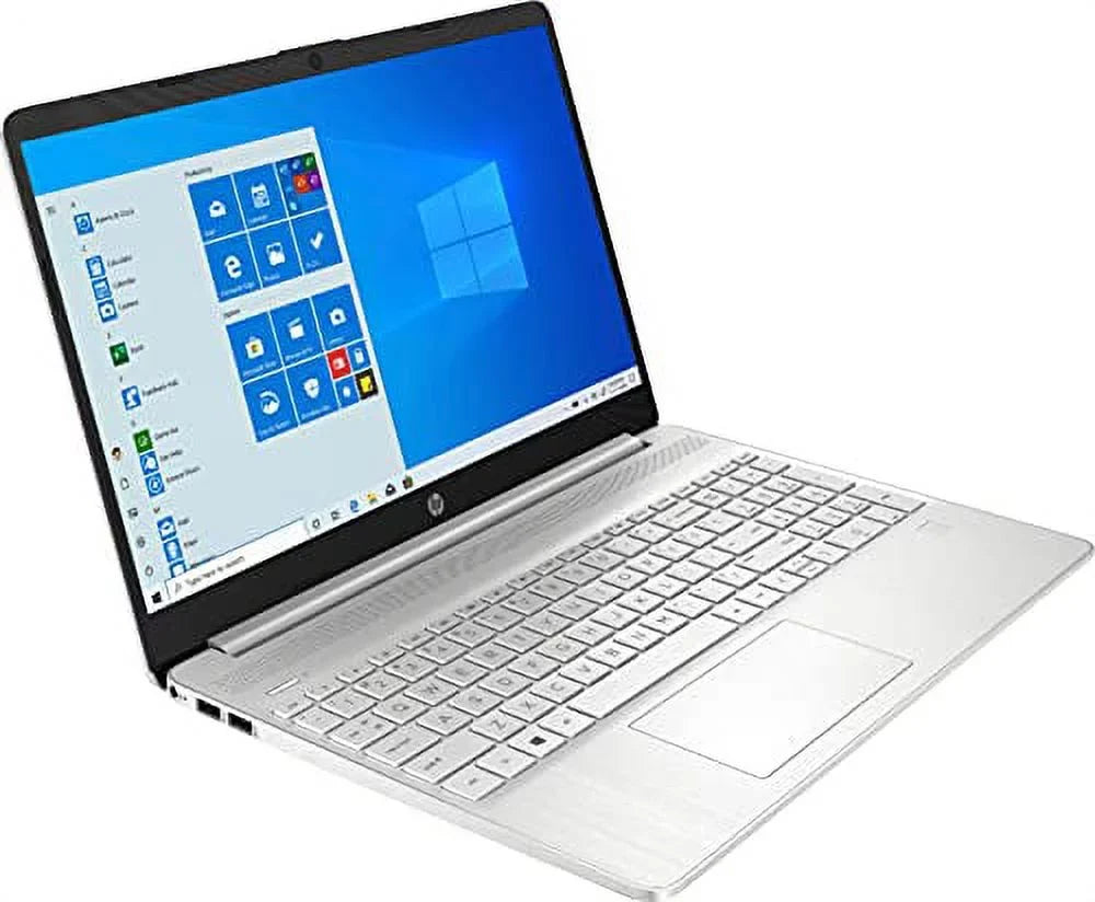 HP 2022 15.6" HD Touchscreen Laptop PC Intel 11th Gen 4-Core i5-1135G7 12GB DDR4 RAM 256GB NVMe SizeSizeD Intel Iris Xe Graphics Webcam HDMI Fingerprint USizeB C Windows 10 Home Sizeilver w/RE 32GB USizeB 3.0 Drive