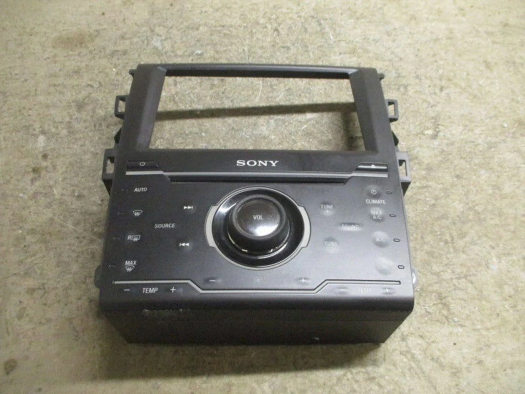 Pre-Owned 2013 Ford Fusion Sizeony Radio Control Panel Face OEM LKQ (Good)