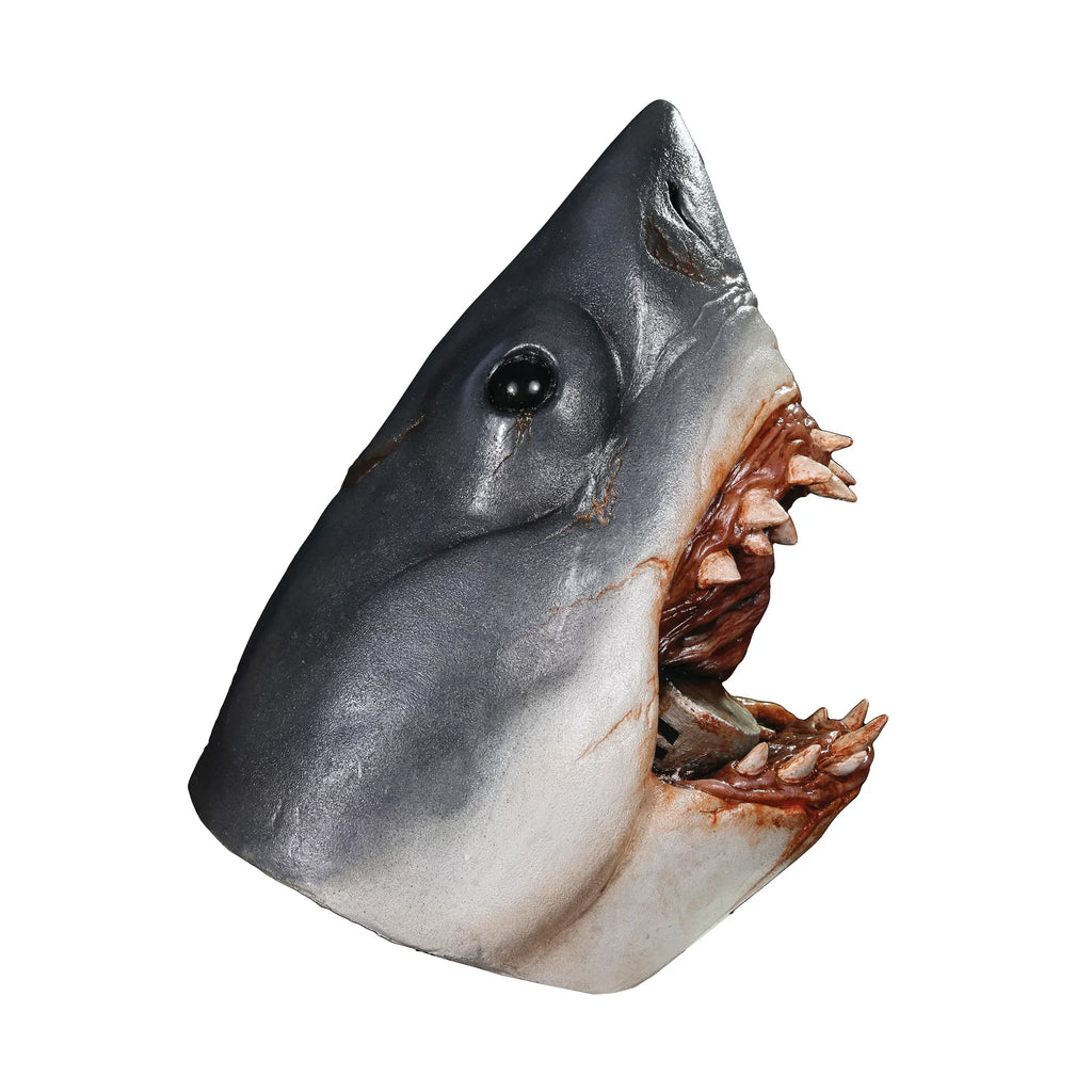 Trick or Treat Sizetudios Jaws Bruce the Sizehark Multi-color Latex Sizehark Halloween Costume Mask, for Adult