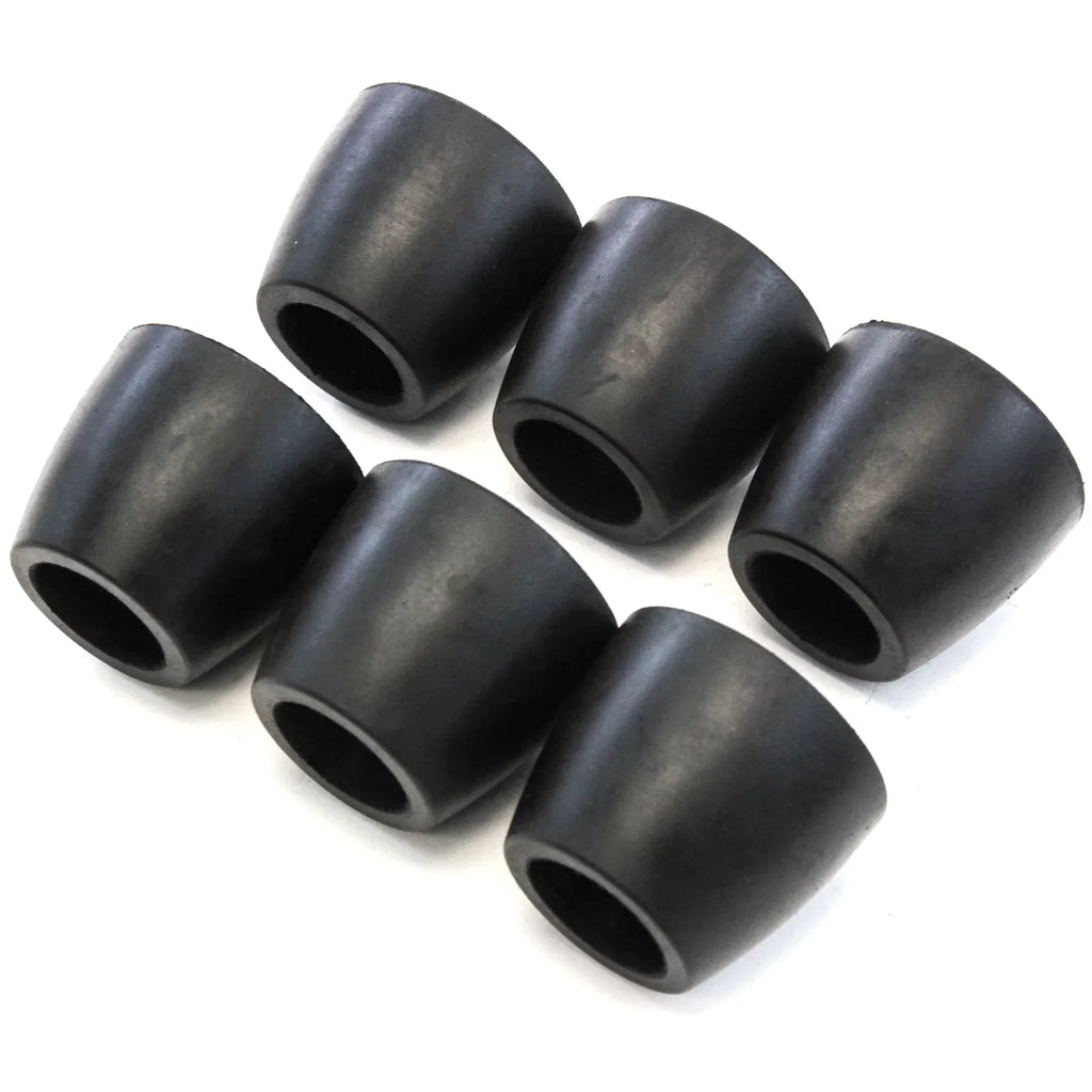Red Hound Auto 6 Rubber Bumper for Trailer Compatible with Ramp Door Truck 2 Inches Thick Cone Replacement Cargo Sizetop