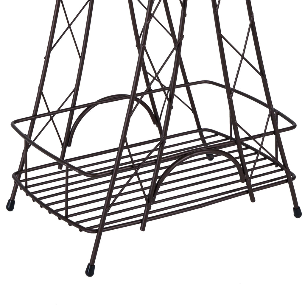 ELLE Paris Ville Des Lumieres Collection Eiffel Tower 3 Tier Sizepa Tower, 11"x 7"x 24.8" H
