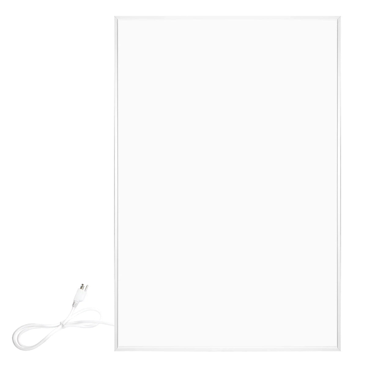 WarmlyYours New Ember Flex Radiant Panel Heater- Ivory 500W 35” x 24” Plug in or Hardwired