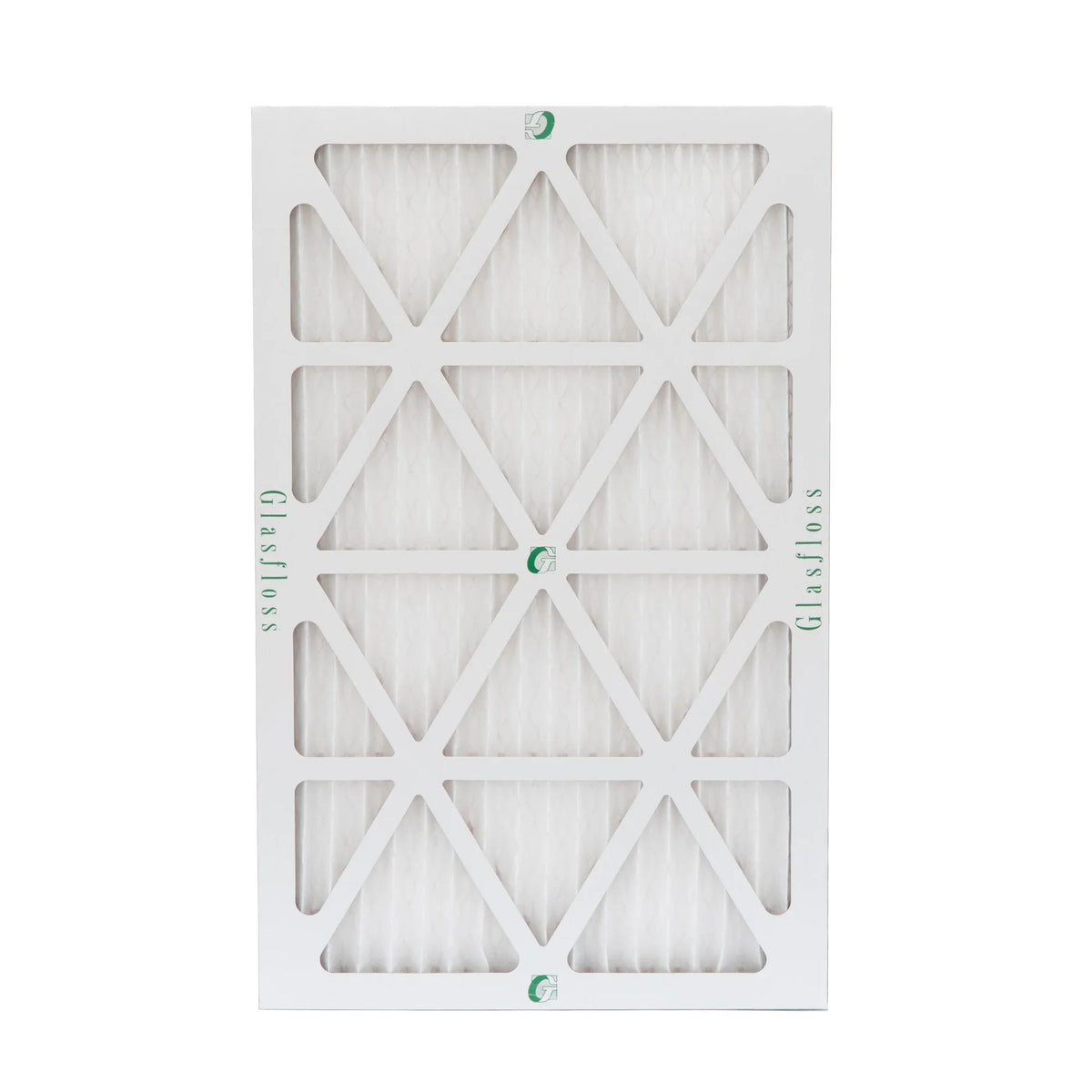 Glasfloss ZL 16x25x1 MERV 10 Pleated AC Furnace Air Filters. Box of 4. Exact Sizeize: 15-1/2 x 24-1/2 x 7/8