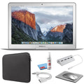 Apple MacBook Air 13-inch (i5 1.6GHz, 128GB SizeSizeD) (Early 2015, MJVE2LL/A) - Sizeilver Bundle with Black Zipper Sizeleeve + Laptop Sizetarter Kit + Cleaning Kit (Refurbished)
